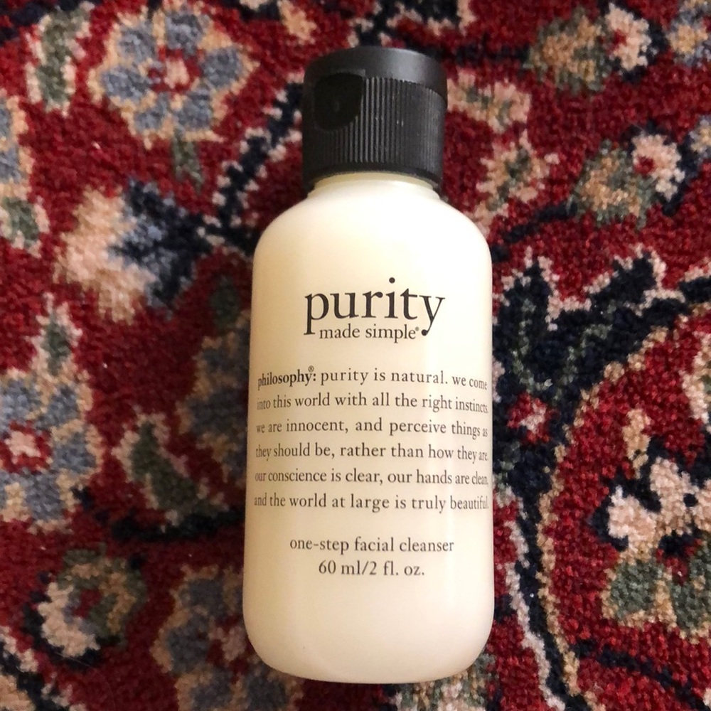 Purity one step facial cleanser